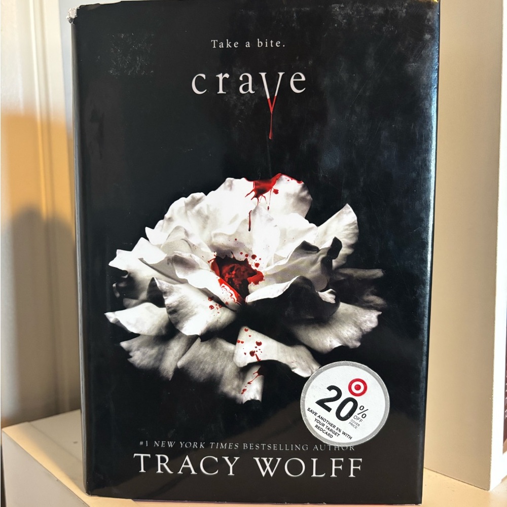 Crave by Tracy Wolff - Young Adult Fantasy Romance Hardcover Book